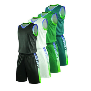 Nouveauté, uniforme de basket-ball personnalisé en gros, 100% polyester, respirant, séchage rapide, design professionnel, uniforme de basket-ball - Product Image 4