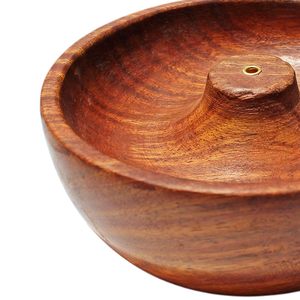 Best Indian Wood Arts Wooden <b>Incense</b> <b>Stick</b> <b>Holder</b> Agarbatti Stand with Ash Catcher Handcrafted Set of 2 - Product Image 5