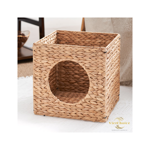 Casa para Mascotas Vietchoice, Precio Competitivo, Duradera, Ajustable, con Recubrimiento en Polvo, de Madera y Jacinto de Agua, Accesorios para Mascotas - Product Image 6