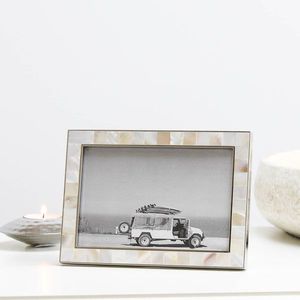 Traditional Handmade <b>Mother</b> Of Pearl Picture Frame For Ethnic Home <b>Decor</b> Wedding Gifts Family Photos And Premium Interiors - Product Image 3