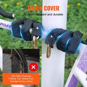 Lucchetto a Catena per Bicicletta Ultra Resistente da 1,8 Metri con Chiave, Antifurto in Acciaio per Massima Sicurezza - Product Image 4