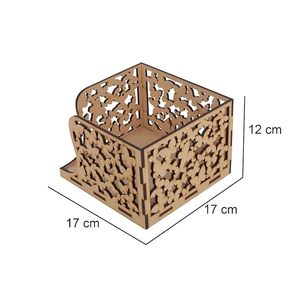 Boîte à mouchoirs en MDF de qualité supérieure, élégante et décorative, pour la maison, le bureau ou la table. - Product Image 2