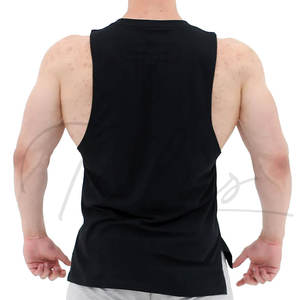 Débardeurs sans manches personnalisés pour hommes, très demandés, 100 % coton, séchage rapide, respirants, écologiques, pour la musculation, la gym et l'entraînement - Product Image 5