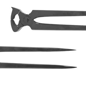 อุปกรณ์ป้องกันรองเท้าบูทขี่ม้าสแตนเลสคุณภาพสูง พร้อมที่ตัดกีบม้าแบบหนัก ทนทาน พร้อมคมตัดที่คมกริบ - Product Image 2