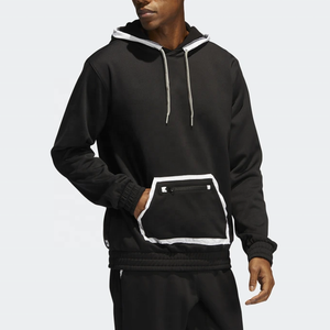 Sudadera con capucha deportiva informal para hombre, diseño ligero de equipo de entrenamiento de gimnasia, patrón en relieve 3D, logotipo bordado, Invierno - Product Image 4