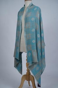 Écharpe VIC en cachemire et laine fine pour femme, style châle indien, 70x200 cm, respirante, pour l'hiver, usage extérieur et quotidien - Product Image 4