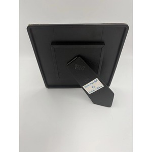 Handmade Wooden Rectangular Mirror <b>Frame</b> <b>with</b> Floral Pattern and Wall <b>Mount</b> Design - Product Image 2