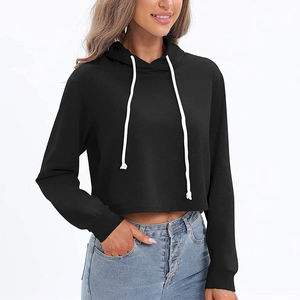 Sudadera corta a la moda, estilo crop top, ropa informal, prendas de moda para el día a día, sudaderas crop top - Product Image 5