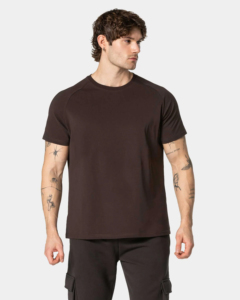 เสื้อยืดคอกลมโอเวอร์ไซส์ผู้ชาย แขนสั้น ผ้าเจอร์ซีย์ ทรงหลวม สไตล์สตรีทแวร์ ระบายอากาศได้ดี ไม่เป็นขุย น้ำหนัก 220 กรัม ผ้าฝ้าย 100% - Product Image 5