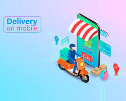 Aplicación de Comercio Rápido con Conexión a Internet para Entrega Global, Seguimiento de Pedidos de Comida y Productos Esenciales, Entrega a Domicilio Bajo Demanda - Product Image 2