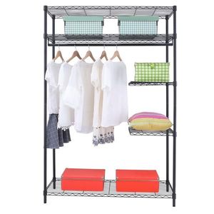 Heavy Duty Wire Shelving Garment <b>Rack</b> Premium <b>Clothes</b> Organiser - Product Image 5