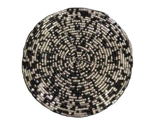 Perles de rocaille faites à la main broderie conception personnalisée en gros sous-verre perlé de luxe pour une utilisation tasse de table et tasses de l'Inde - Product Image 1