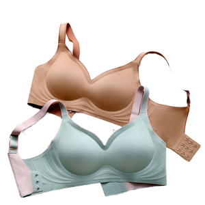 Sujetador Deportivo Personalizado sin Costuras para Niñas, Soporte Medio, Secado Rápido, Transpirable, Ecológico, para Correr, Yoga, Gimnasio - Product Image 1