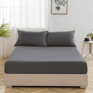 Drap-housse en coton de qualité supérieure, fabrication sur mesure, drap de lit doux et confortable avec un design moderne et élégant - Product Image 4