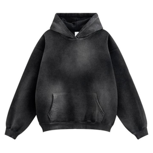 Sudadera con Capucha Estilo Acid Wash, Pedido al por Mayor, Sudadera de Algodón para Streetwear, Servicio OEM, Marca Personalizada, Fabricación por Contrato - Product Image 1