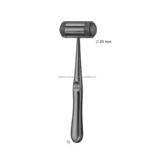 Hot High Quality Mallets Surgical Tool Dental Bone Hammer Double-headed Stainless Steel Handle Accept OEM