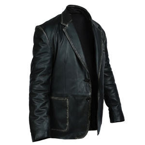 Nouvelle veste en cuir pour homme, tendance, tissu durable, best-seller, légère, prix raisonnable, veste en cuir tendance - Product Image 4