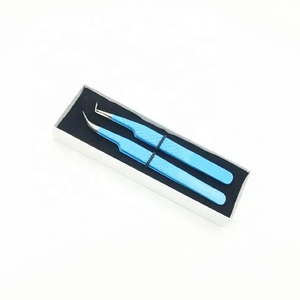 แหนบต่อขนตาสแตนเลสสตีล พร้อมโลโก้สั่งทำพิเศษ ด้ามจับนาโน แข็งแรง ทนทาน - Product Image 2