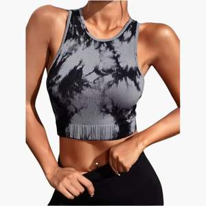 Ensemble de débardeurs personnalisés pour femmes, de haute qualité, avec logo personnalisé, en spandex/polyester respirant, grandes tailles, pour la gym et le sport - Product Image 1