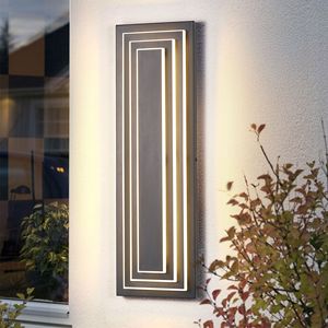 Lampada da Parete LED Moderna da 23,6 Pollici per Esterni, Grande Illuminazione per Portico e Garage, Elegante Illuminazione Esterna - Product Image 1