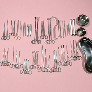 Premium-Qualität Btech Enterprises 50-teiliges Basis-Laparotomie-Instrumentenset für allgemeine Chirurgie, manuell, Klasse I CE - Product Image 1