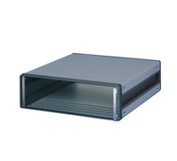Rack Eurocard RDEKONO, 19 pouces, hauteur personnalisable 2U, 3U, 4U, 6U, avec choix de panneau arrière et avant, accessoire du fabricant 01340042