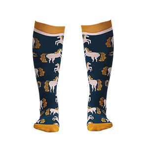 Custom Wholesale Fashion Printing Long Horse Equestrian <b>Boots</b> Riding <b>Socks</b> Sport <b>Socks</b> for Any Season with OEM ODM service - Product Image 4
