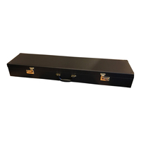 Étui pour tablier maçonnique de cérémonie, modèle Craftmark, en similicuir noir, durable, forme carrée, personnalisable, haute qualité