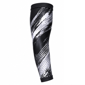 Mangas de compresión para hombre, personalizadas, para fitness, deportes, ciclismo, correr, entrenamiento, transpirables, elásticas, de soporte y protección. - Product Image 5
