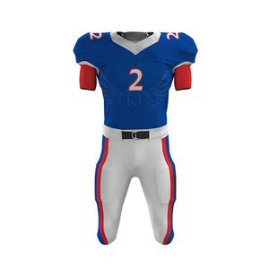Latest <b>Design</b> American Football Uniform New Style Youth American Football Uniform Wholesale Price High Quality Breathable - Product Image 2