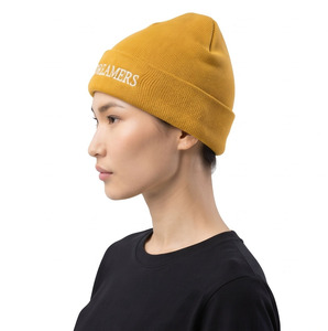 Gorro de Punto Cálido para Mujer, Estilo Pescador, con Forro Polar, Bordado Personalizado, Fabricante OEM ODM - Product Image 3