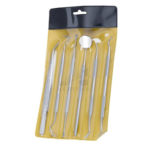 Ensemble d'instruments dentaires de qualité supérieure A-1 VERITAS 6 pièces pour l'examen, le nettoyage et le remplissage des dents, instruments chirurgicaux buccaux certifiés CE ISO - Product Image 5