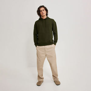 wholesale <b>oversized</b> <b>hoodies</b> for men heavyweight cotton <b>fleece</b> streetwear - Product Image 2