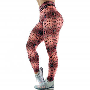 Leggings de Yoga para Mujer, Spandex/Nailon, Elásticos en 4 Direcciones, Secado Rápido, Transpirables, Ecológicos, Tallas Grandes, Colores Personalizados, Ropa de Gimnasio - Product Image 4