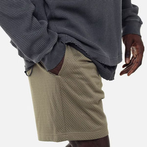 Pantalones Cortos Deportivos Ligeros para Hombre, 100% Poliéster, Ecológicos, Antiarrugas, Transpirables, de Secado Rápido, con Cierre de Cordón - Product Image 2