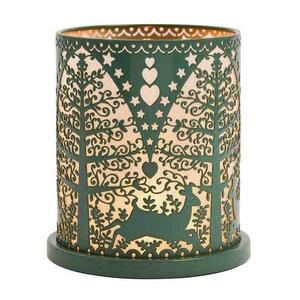 Round bowl shape hammered metal candle <b>jar</b> <b>decorative</b> container - Product Image 1