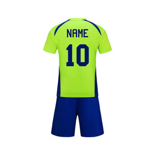 Uniforme de Fútbol de Alta Visibilidad a Bajo Precio, Personaliza con tu Propio Logotipo, Camiseta y Pantalones Cortos de Fútbol de Alta Calidad, Secado Rápido, Diseño Único - Product Image 4
