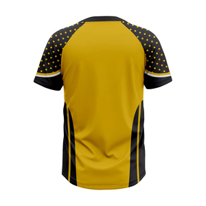 Ensembles d'uniformes de baseball/softball unisexes de haute qualité 100 % polyester antibactérien col en V impression par transfert thermique respirant à manches courtes - Product Image 2