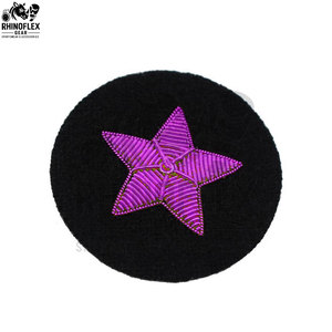 Best Supplier New Arrival Embroidery Patches Competitive Prices Newest Designs Fashion Personalization Hand Embroidery <b>Badges</b> - Product Image 3