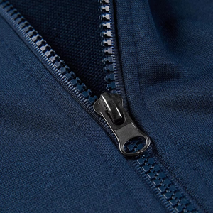 Men's Navy Blue Color Block Hooded Zip-Up Tracksuit <b>Set</b> Casual Full Sleeve Sweatshirt <b>Matching</b> <b>Jogger</b> Pants Sweatpants - Product Image 5