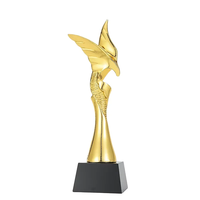 Trophée métallique de récompense pour l'excellence dans les summits professionnels et la reconnaissance des contribuants compétents dans tous les secteurs, disponible en gros