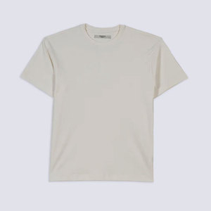 Camiseta Casual para Hombre con Logotipo Personalizado, Estampado Puff, Estilo Urbano, Ligera, Holgada, de Corte Cuadrado, Lisa, para Verano - Product Image 4