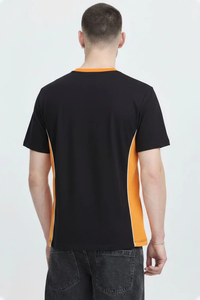 T-shirt à manches courtes en coton 100% pour homme SOSH 4, col rond, séchage rapide, tricot interlock - Product Image 2