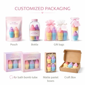 Bombas de Baño Naturales de Marca Privada OEM, Set de Regalo de Vaporizadores para Ducha, Bolas de Baño Efervescentes Orgánicas Hechas a Mano, Empaque Personalizado al por Mayor - Product Image 6