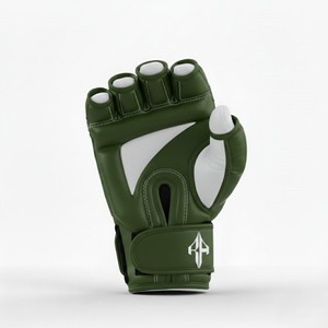 Gants de boxe pour hommes de qualité supérieure, fermeture personnalisée, matériau en cuir PU, avec lacets, par RIVIAN ATLANTIC - Product Image 5