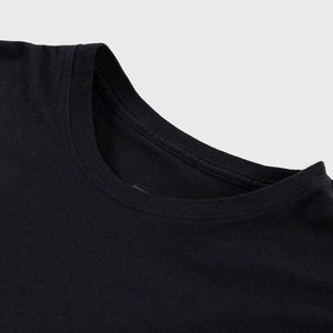 T-shirt à manches courtes pour homme, décontracté, écologique, à séchage rapide, en jersey piqué à trois aiguilles, en coton, col rond, sans couture - Product Image 4