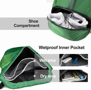Sac de sport en toile imperméable, grand sac de voyage pour le fitness et les activités de plein air - Product Image 2