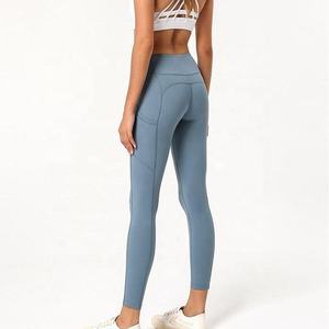 Leggings de sport élégants pour femmes, taille haute, à compression, avec fermeture élastique à la taille, pour le yoga, effet push-up, grandes tailles, vêtements de sport - Product Image 2