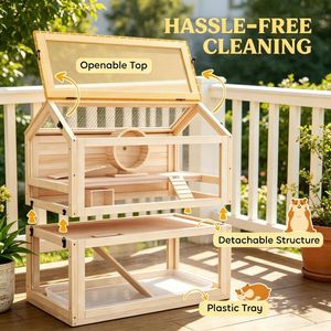 Gabbia di Lusso in Acciaio Inossidabile per Animali Domestici con Motivo Personalizzato per Razze Piccole, Medie e Grandi per Allevamento e Alloggio Interno - Product Image 3