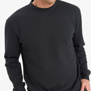 เสื้อสเวตเชิ้ตคอกลมปักลายตามสั่ง แขนยาว คุณภาพสูง ปี 2025 ผลิตแบบ OEM ผ้าฝ้าย 100% สำหรับผู้ชาย - Product Image 5